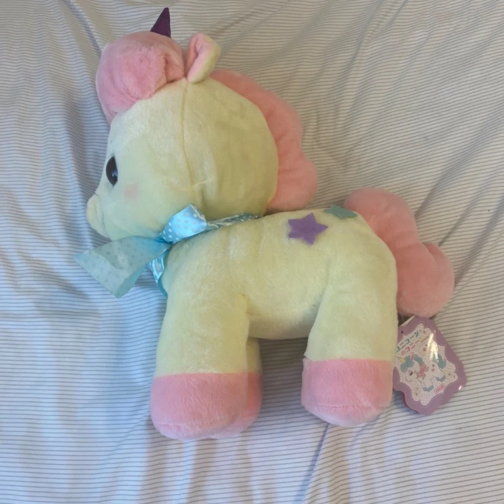 NWT Amuse Unicorn Plush Pastel Japanese Toy - Picture 4 of 14
